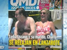 Lydia Lozano y su marido Charly, portada de ¡Qué me dices!