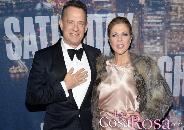 La esposa de Tom Hanks, Rita Wilson, revela que tiene cáncer de mama