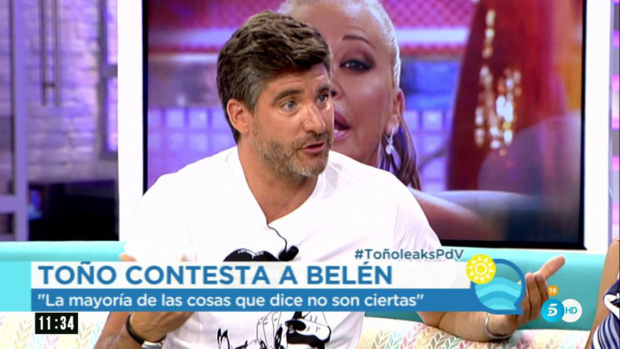 Toño SanchÃs, criticado por Paloma G. Pelayo