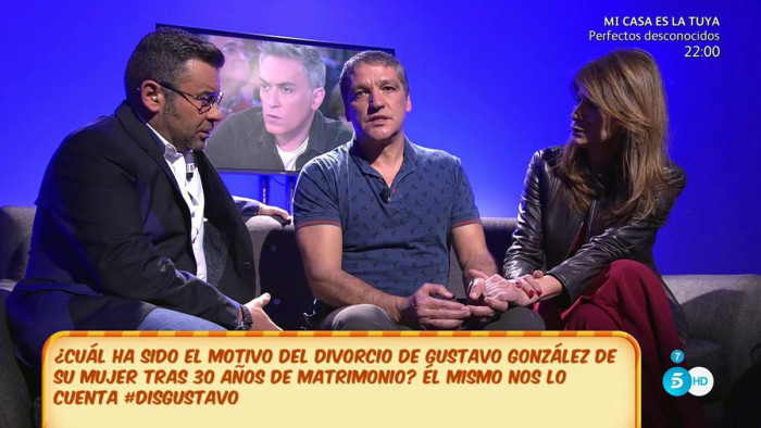 Gustavo González (Sálvame) asume su culpabilidad en su divorcio