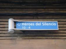 La calle de Héroes del Silencio ya es realidad