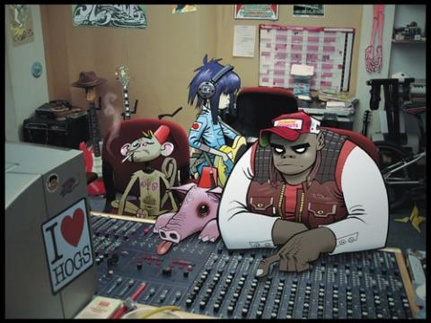 Gorillaz, cabeza de cartel en el FIB 2010