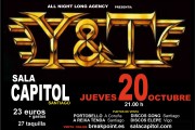 Y&T mañana en la Sala Capitol de Santiago