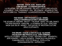 Arenal Sound 2013, cartel por días, el 80% de los abonos vendido