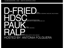 An intimate night of experimental electronics, el 18 de mayo en Barcelona