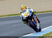 Rossi logra el mejor tiempo de la 1ª sesión libre en Motegi