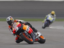 Dani Pedrosa ha volado en el circuito de Indianápolis y es el favorito