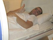 Fonsi Nieto sigue su recuperación en una cámara hiperbárica