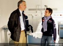 Dani Pedrosa ha recibido el alta médica y ya está en casa