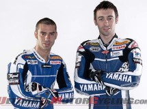 El equipo Yamaha Oficial de las Superbikes se ha presentado con Melandri y Laverty
