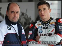 James Toseland se lesiona durante un test privado de SBK en Motorland