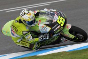6830Héctor Faubel y Adrián Martín de pruebas con sus 125cc en Cheste