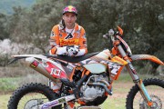 Johnny Aubert se lesiona el tobillo y se perderá varias citas de Enduro