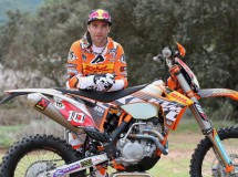 Johnny Aubert se lesiona el tobillo y se perderá varias citas de Enduro