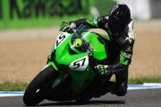 Antonio Alarte es el poleman de la KNC en Motorland Aragón