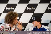 Pedrosa y Rossi los invitados al enfrentamiento entre Lorenzo y Simoncelli en Estoril
