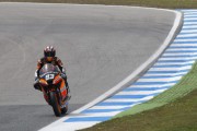8684Marc Márquez satisfecho con las pruebas realizadas con su Moto2 en Estoril