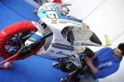 Roberto Locatelli está probando la Moto3 y está contento con el resultado