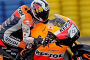 Pedrosa: ” Se ha lanzado hacía mí soltando los frenos”