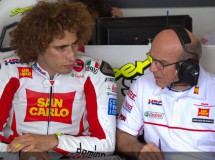 Declaraciones en la reunión entre Simoncelli y Dirección de carrera en Catalunya