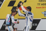 11706El Blusens by Paris Hilton Racing Team consigue su primer doblete en 125cc Assen