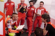 Valentino Rossi rodó ayer con la Ducati GP12 en Mugello