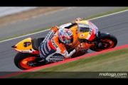Stoner vuela en la FP1 de MotoGP en Silverstone