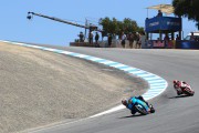 13906Álvaro Bautista muy decepcionado tras su caída en Laguna Seca