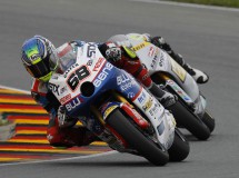 El equipo Blusens-STX con cara y cruz en Moto2 Sachsenring