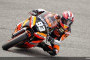 Marc Márquez controla la FP1 de Moto2 en Mugello