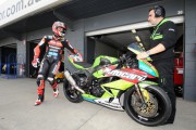 14144David Salom marca la pole de Supersport en Silverstone