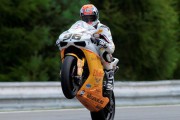 Jakub Smrz controla la FP1 de Superbikes en Brno