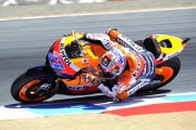 13813Los pilotos de Repsol Honda MotoGP con buen ritmo en Laguna Seca