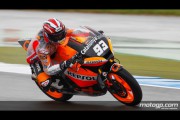 Marc Márquez es el más rápido de la FP3 de Moto2