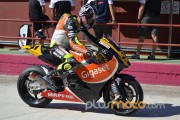 Morales se impone en los 1º entrenos de Moto2 de Albacete