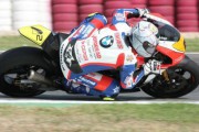 Dani Rivas a por todas con su Moto2 Ariane2 en Albacete
