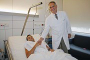 Héctor Barberá ya descansa en casa tras el alta médica