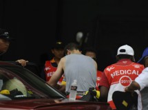 Edwards y Rossi destrozados con el accidente de Sic