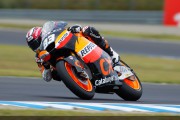 Bradl mejor tiempo de la FP1 y caída en Phillip Island