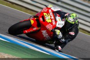 24753Elías y Terol trabajando al máximo con sus moto2 en Jerez