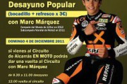 Marc Márquez y su desayuno popular en Alcarrás