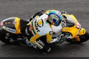 De Angelis domina la difícil FP2 de Moto2 en Valencia