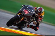 24063Pol Espargaró el mejor del día 1 del test Moto2 en Valencia