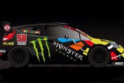 Valentino Rossi de pruebas en el Rally Monza 2011