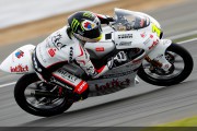 23041Resbaladiza FP1 en 125cc, GP Valencia