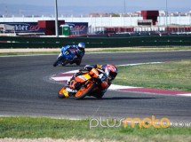 Alex Rins se fractura el hombro entrenando en Barcelona