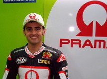 Héctor Barberá preparado para el test MotoGP en Sepang