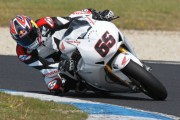 28840Rea y Aoyama siguen trabajando con sus Honda en Phillip Island