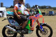 28713Pedro Manuel Peñate cumple su sueño en el Dakar 2012