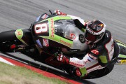 Barberá con la Ducati oficial en los test de Jerez